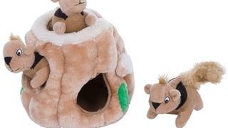 Outward Hound Hide A Squirrel Plush Dog Toy Puzzle,...