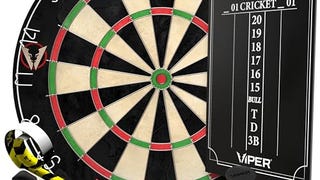 Viper League Pro Regulation Bristle Steel Tip Dartboard...
