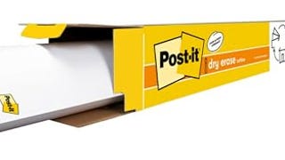 Post-it Dry Erase Whiteboard Film Surface for Walls, Doors,...