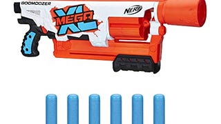 Nerf Mega XL Boom Dozer Blaster, Largest Mega Darts Ever,...