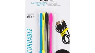 Nite Ize Gear Tie Cordable, The Original Reusable Rubber...