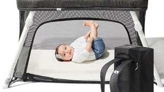 Guava Lotus Travel Crib with Lightweight Backpack Design...