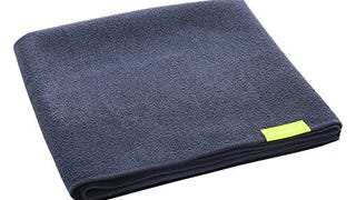 Aquis Original Microfiber Hair Towel, Black