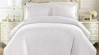 HC Collection Duvet Cover - White King Size Duvet Cover...