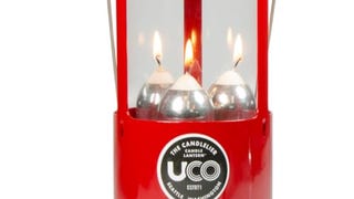 UCO Candlelier Candle Lantern, Red