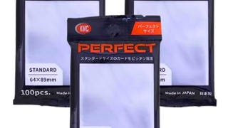 KMC 100 Pochettes Card Barrier Perfect Size Soft Sleeves,...