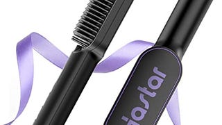 Hair Straightener Brush, Hastar Ceramic Negative Ion...