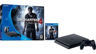 PlayStation 4 Slim 500GB Console - Uncharted 4 Bundle...