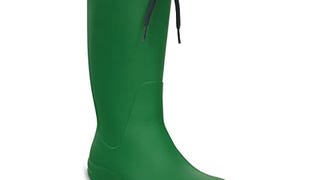 crocs Women's Freesail Rain Boot, Kelly Green, 4 M