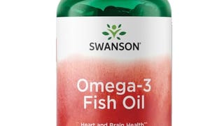 Swanson Omega 3 Fish Oil Supplement Heart Brain and Joint...