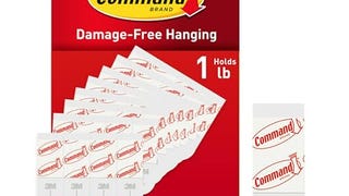 Command Small Refill Adhesive Strips, Damage Free Hanging...