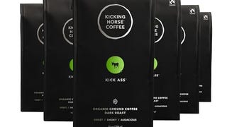 Kicking Horse Coffee, Kick Ass, Dark Roast, Ground, 10...