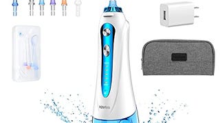 Water Dental Flosser Cordless for Teeth - H2ofloss Portable...