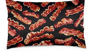 SFWYE Pillow Case Bacon Soft and Cozy Novelty Cute Funny...