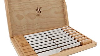 ZWILLING Razor-Sharp Steak Knives set of 8, German Engineered...