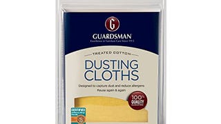 Guardsman Wood Furniture Dusting Cloths - 5 Pre-Treated...