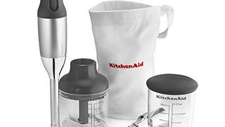 KitchenAid KHB2351CU 3-Speed Hand Blender - Contour Silver,...