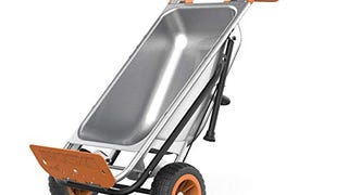 Worx WG050 8-in-1 Aerocart Garden Cart/Wheelbarrow Heavy...