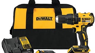DEWALT 20V MAX Cordless Drill/Driver Kit with Battery and...