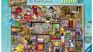 Ravensburger Craft Cupboard Puzzle - Premium 1000-Piece...