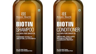 Botanic Hearth Biotin Shampoo and Conditioner Set - with...