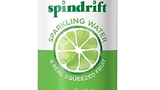 Spindrift Sparkling Water, Lime Flavored, Made with Real...