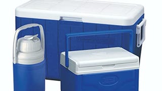 Coleman 3-Piece 48 Quart Cooler Combo, Blue