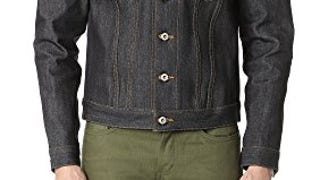 Naked & Famous Denim Men's Selvedge Denim Jacket, Left...