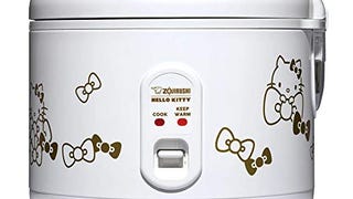 Zojirushi Hello Kitty 5.5-Cup Automatic Rice Cooker and...