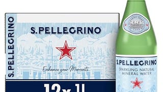 S.Pellegrino Sparkling Natural Mineral Water, 33.8 fl oz....