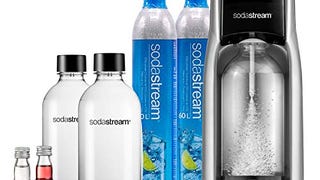 SodaStream Fountain Jet Sparkling Water Maker, Bundle, Silver...