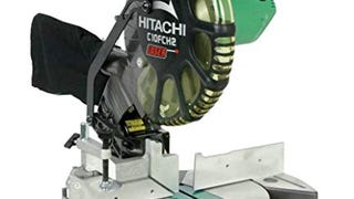 Hitachi C10FCH2 15-Amp 10-inch Single Bevel Compound Miter...