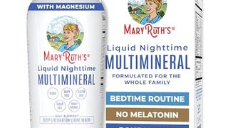 MaryRuth's Liquid Nighttime Multimineral | NO Melatonin...