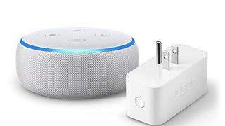 Echo Dot (3rd Gen) bundle with Amazon Smart Plug...