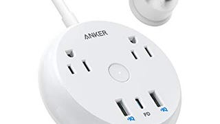Anker USB C Power Strip with Power Delivery, PowerStrip...