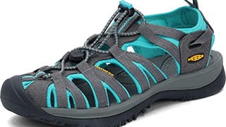 KEEN Women's Whisper Closed Toe Sport Sandals, Dark Shadow/...