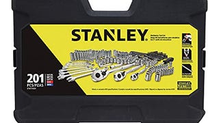 STANLEY Drive Socket Set for Mechanics, 201-Piece (STMT71654)...