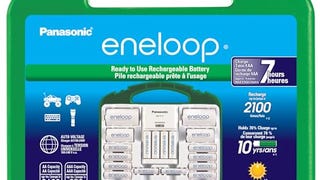 Eneloop Panasonic K-KJ17MC124A Super Power Pack 12AA, 4AAA,...