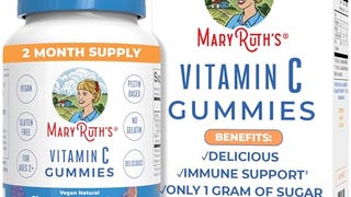 MaryRuth Organics Vegan Vitamin C Gummies | 2 Month Supply...