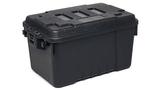 Plano Sportsman Trunk, Black, Small, Lockable Storage Box,...