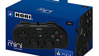 PS4 Mini Wired Gamepad (Black) by HORI - Officially Licensed...