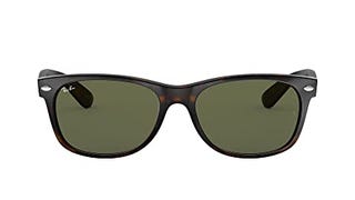 Ray-Ban RB2132 New Wayfarer Square Sunglasses, Tortoise/...