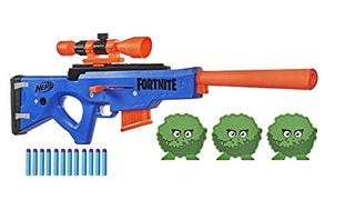 Nerf Fortnite BASR-R Bolt Action Blaster - Includes 3 Bush...