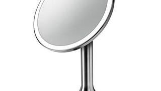 simplehuman Sensor Lighted Makeup Vanity Mirror 8" Round,...