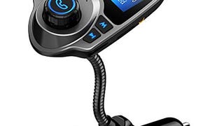 VicTsing Bluetooth FM Transmitter, Wireless In-Car Audio...