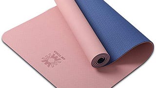 Yoga Mat,High Density Eco Friendly TPE Yoga Workout Mat,...