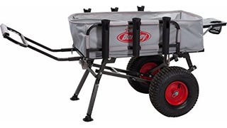 Berkley Collapsible, Wheeled Fishing Cart Grey,