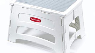 Rubbermaid Folding Step Stool, Lightweight with Slip Resistant...