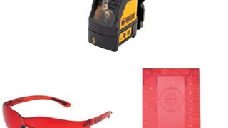 DEWALT DW088K Self-Leveling Cross Line Laser with Enhancement...