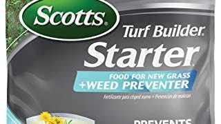 Scotts Turf Builder Starter Fertilizer for New Grass + Weed...